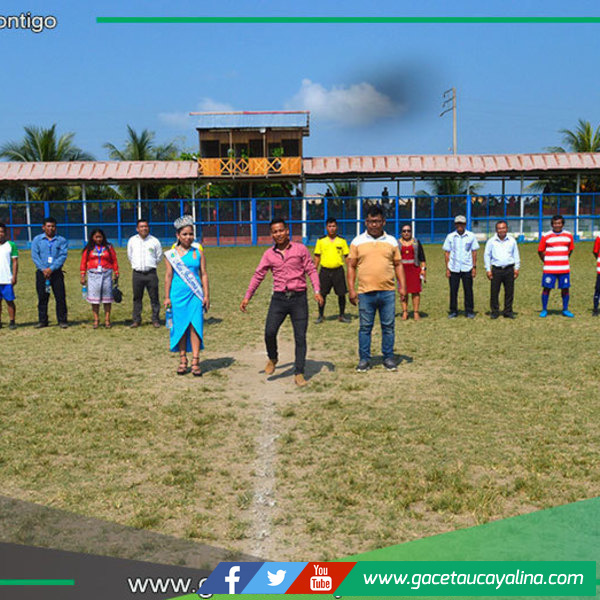 Inauguración del Campeonato Primera Copa Indígena Amazónica 2024 en Contamana