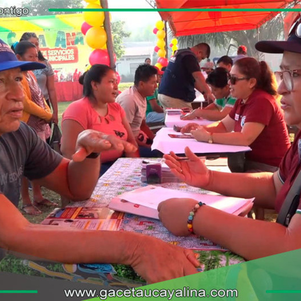 Más de un centenar de familias recibieron atención integral en la caravana de servicios municipales