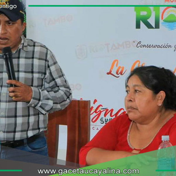 Alcalde John Salcedo impulsa carretera entre Sepahua y Río Tambo