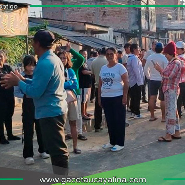 Colapso en avenida Participación genera protestas y medidas urgentes en Iquitos