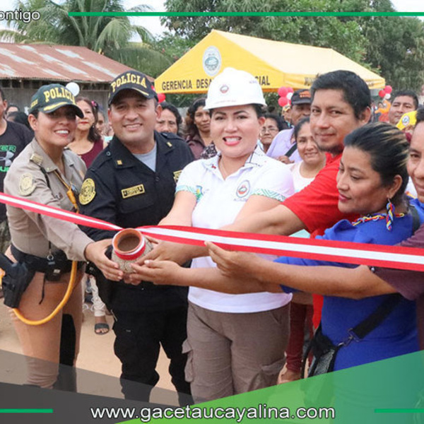 Siete mil beneficiados con obra de alcantarillado en A.H. John Hocking en Yarinacocha