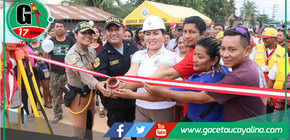 Siete mil beneficiados con obra de alcantarillado en A.H. John Hocking en Yarinacocha