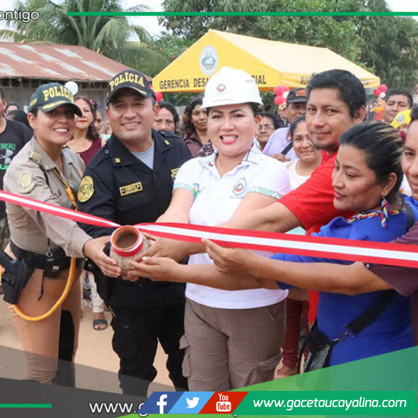 Siete mil beneficiados con obra de alcantarillado en A.H. John Hocking en Yarinacocha