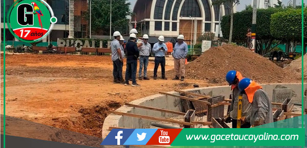 Remodelan circuito turístico con tres obras principales en Pucallpa