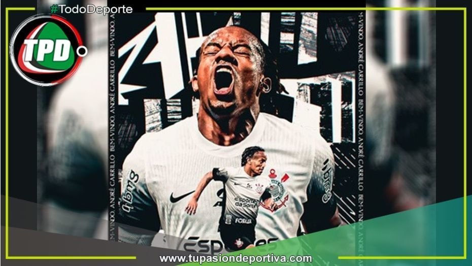 André Carrillo fue confirmado como nuevo fichaje del Corinthians