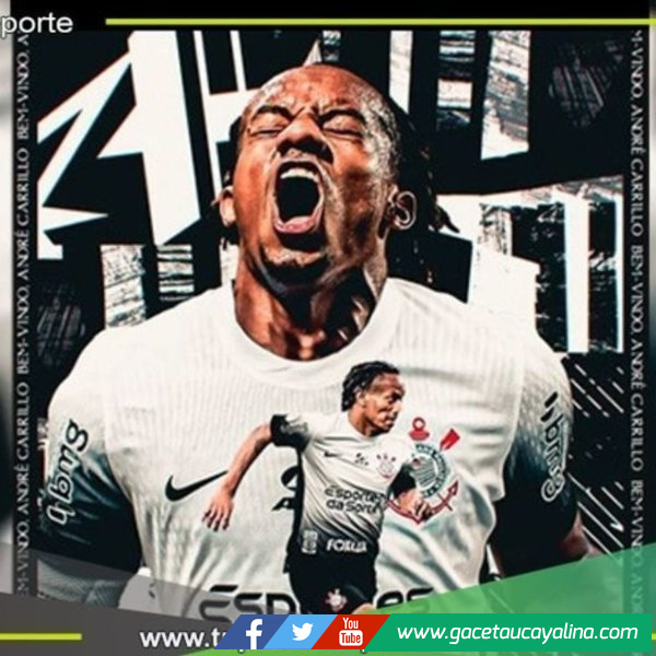 André Carrillo fue confirmado como nuevo fichaje del Corinthians