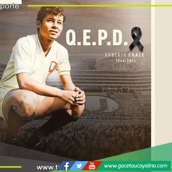 Roberto Chale falleció a los 77 años