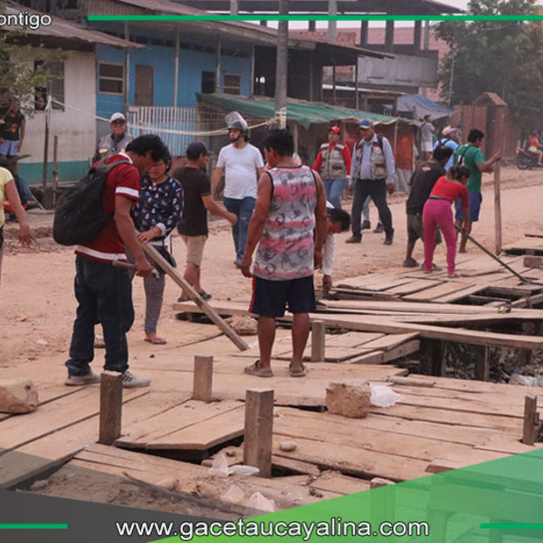  Se recupera espacio público en alrededores de Bulevar de Yarinacocha  