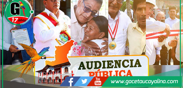 Alcalde Rodolfo Lovo Tello rendirá cuentas a la población este viernes 20 en Contamana