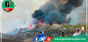 Alcalde de Luya alerta sobre incendios y daño turístico