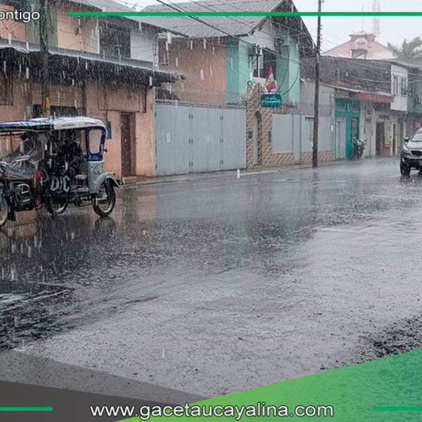 Lluvias, ráfagas de viento y granizo afectarán Sierra y Selva