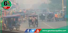 Incendios forestales causan suspensión de vuelos en Ucayali