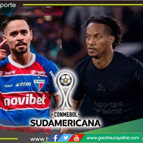 Con André Carrillo, Corinthians visitará HOY a Fortaleza por la Copa Sudamericana.