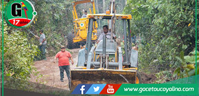 Municipalidad de Atalaya mejora ruta hacia Brasil para caravana de integración