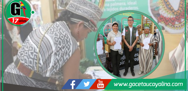 Sernanp firma convenio que beneficiará a más de 700 hectáreas y 27 familia de comunidad nativas en Madre de Dios 