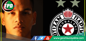 Joao Grimaldo sufrió momentos de pánico en el clásico de Serbia. 