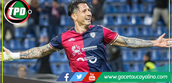 Gianluca Lapadula marcó hoy con el Cagliari y clasificó a los Cuartos de Final de la Copa Italia 
