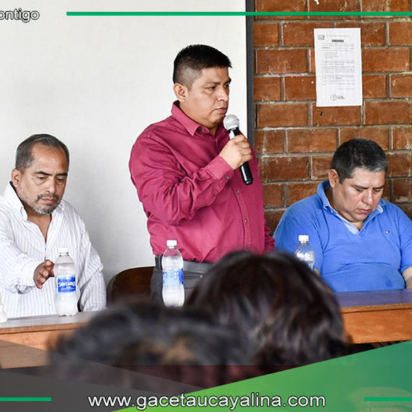 Alcalde de Sepahua lanza Semana Técnica en Instituto Carlos Laborde