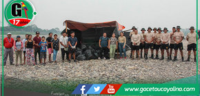 Atalaya organiza jornada de limpieza en la playa del Puerto Brando