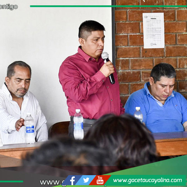 Alcalde de Sepahua lanza Semana Técnica en Instituto Carlos Laborde