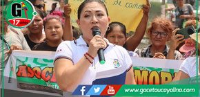 Coordinadora de AA. HH. Multisectorial de Yarinacocha se presentó ante alcaldesa 