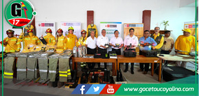 Minam refuerza equipamiento contra incendios forestales en reservas de Madre de Dios