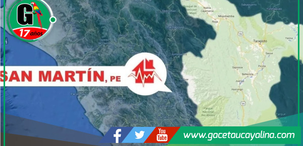 Sismo de 4.0 en San Martín 