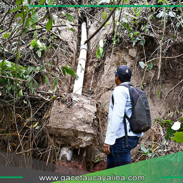 Reparan tubería y restablecen agua potable en Sepahua