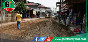 Mejoran vías principales para enfrentar temporada de lluvias en Sepahua
