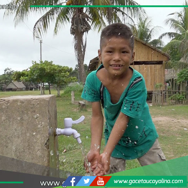 Santa clara de Uchunya logra mejorar calidad de agua para su comunidad