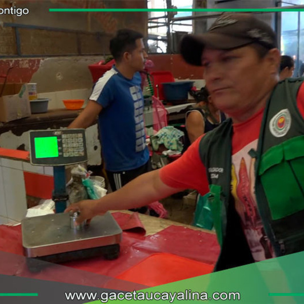 MPCP realiza operativo inopinado de control de balanzas en el mercado minorista del km 6
