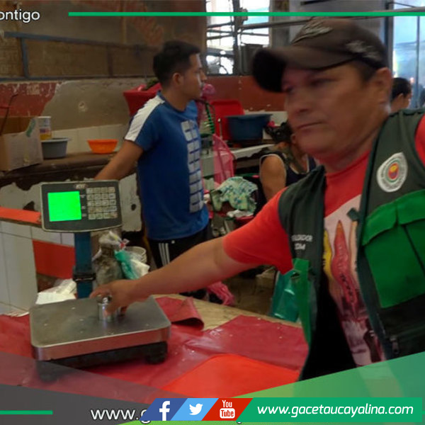 MPCP realiza operativo inopinado de control de balanzas en el mercado minorista del km 6