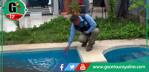 Clausuran piscina durante operativo en Callería