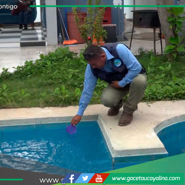 Clausuran piscina durante operativo en Callería