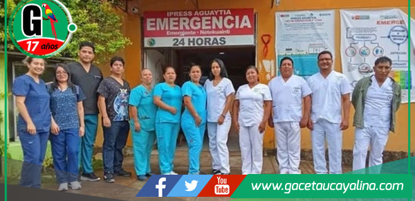 IPRESS Aguaytia Recibe 5 Internos de Medicina.