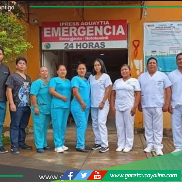 IPRESS Aguaytia Recibe 5 Internos de Medicina.