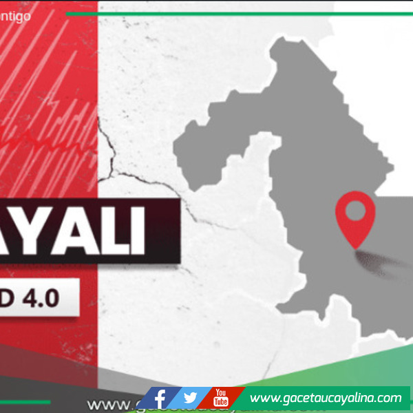 Sismo se registró en Coronel Portillo, sin reportes de daños.