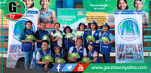 Inspección de viviendas para combatir el zancudo transmisor del dengue en Ucayali