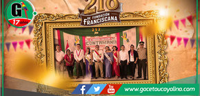 Celebración por aniversario de fundación franciscana en Contamana