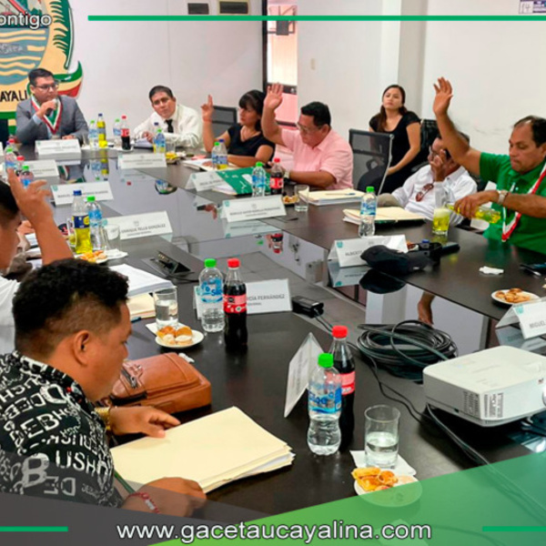 Consejo Regional de Ucayali aprueba PIA 2025