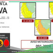 Emiten alerta por lluvias intensas en la selva de Coronel Portillo