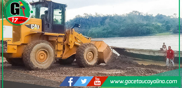 Municipalidad de Sepahua optimiza puerto Kankun para desarrollo local