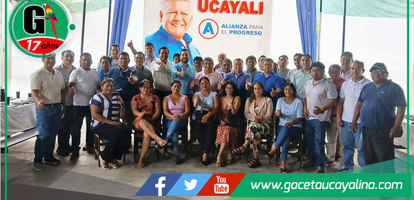 Líderes de APP dialogan sobre campañas en Ucayali