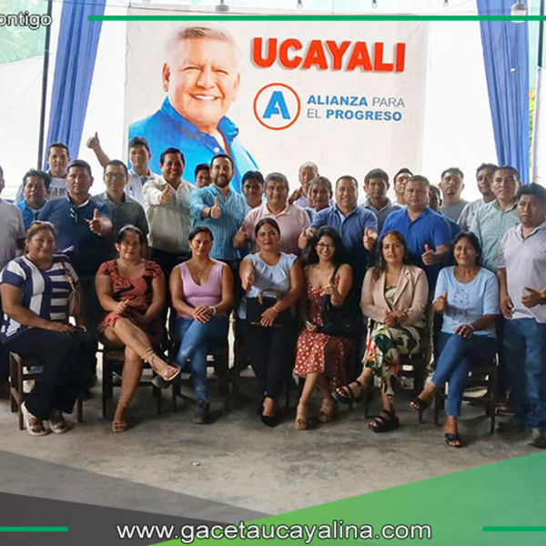 Líderes de APP dialogan sobre campañas en Ucayali