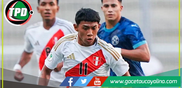 Perú Sub 20 cae 2-1 ante Paraguay en Sudamericano 2025