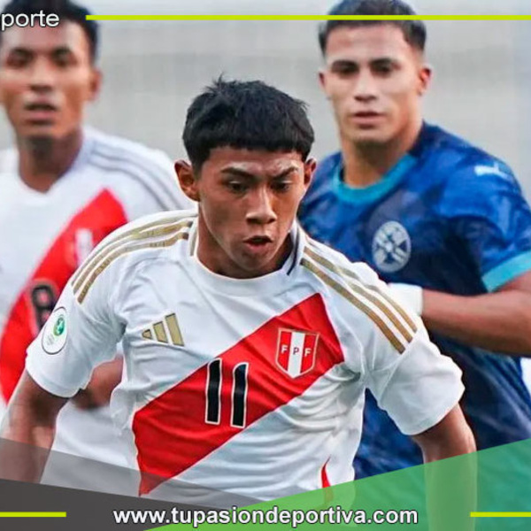Perú Sub 20 cae 2-1 ante Paraguay en Sudamericano 2025
