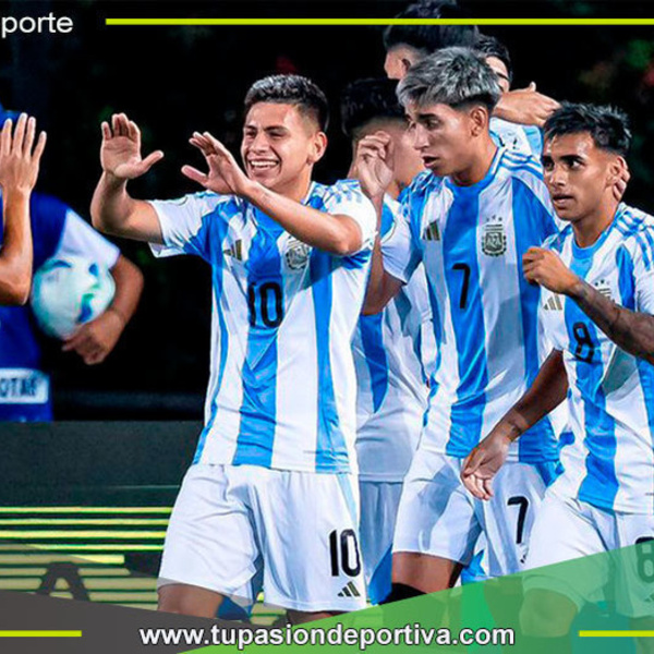 Argentina golea 6-0 a Brasil en Sudamericano Sub-20