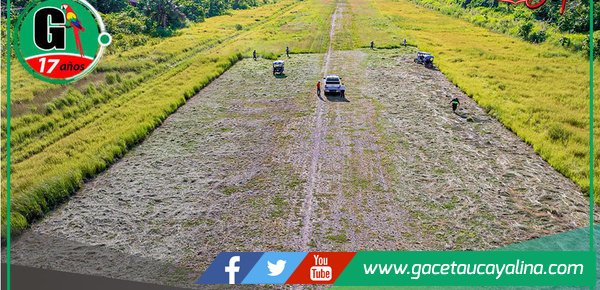Limpieza del aeródromo asegura desarrollo en distrito de Sepahua