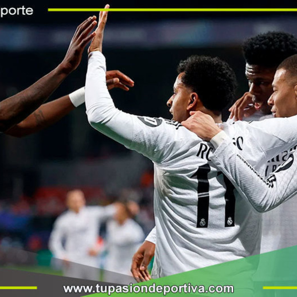Rodrygo lidera victoria del Real Madrid sobre Brest en la Champions League