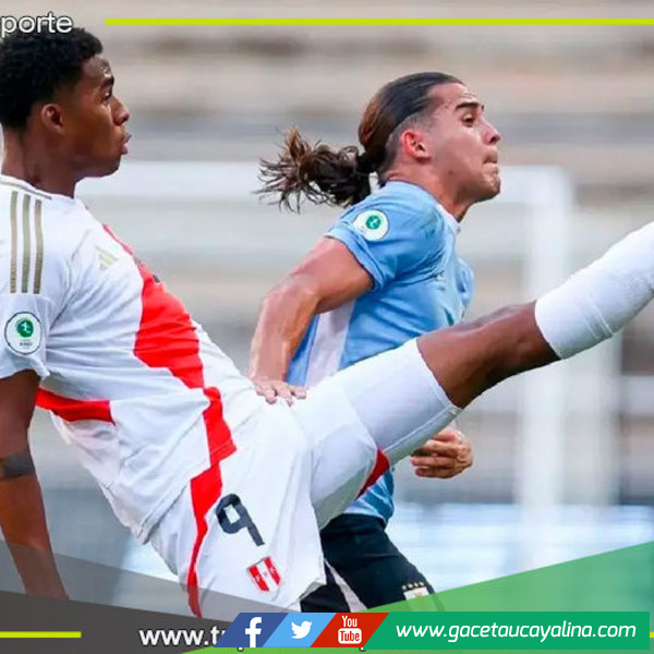 Perú cae 2-0 ante Uruguay en el Sudamericano Sub 20
